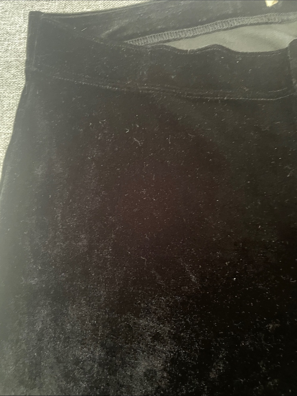 Hollister Black Velvet High-Rise Leggings - Picture 5 of 5